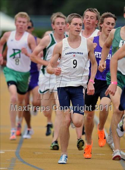 Thumbnail 3 in CIF NCS Masters Track & Field Championships (Boys 1600 and 3200) photogallery.