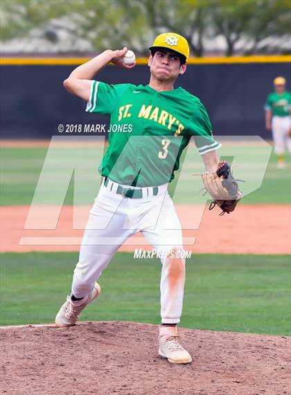 Thumbnail 2 in Seton Catholic vs. St. Mary's (AIA 4A Round 2B Playoff) photogallery.