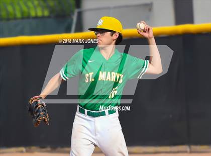 Thumbnail 1 in Seton Catholic vs. St. Mary's (AIA 4A Round 2B Playoff) photogallery.