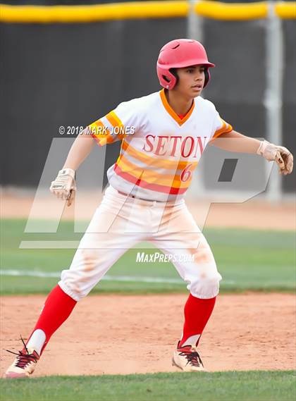 Thumbnail 1 in Seton Catholic vs. St. Mary's (AIA 4A Round 2B Playoff) photogallery.