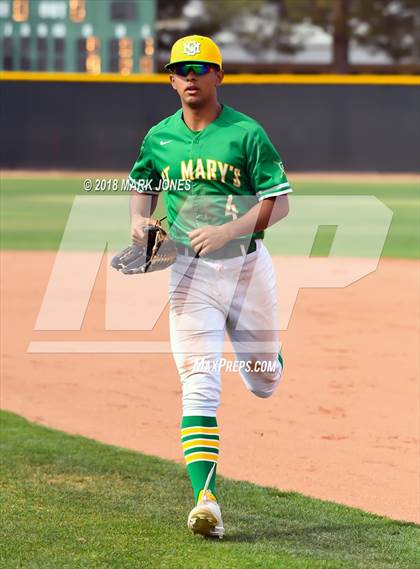 Thumbnail 1 in Seton Catholic vs. St. Mary's (AIA 4A Round 2B Playoff) photogallery.