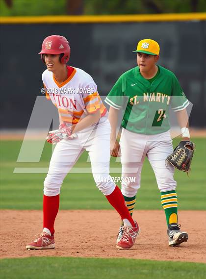 Thumbnail 2 in Seton Catholic vs. St. Mary's (AIA 4A Round 2B Playoff) photogallery.