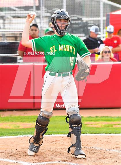 Thumbnail 2 in Seton Catholic vs. St. Mary's (AIA 4A Round 2B Playoff) photogallery.