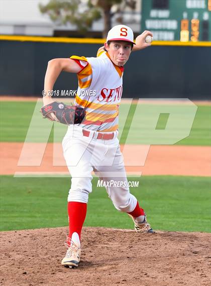 Thumbnail 1 in Seton Catholic vs. St. Mary's (AIA 4A Round 2B Playoff) photogallery.
