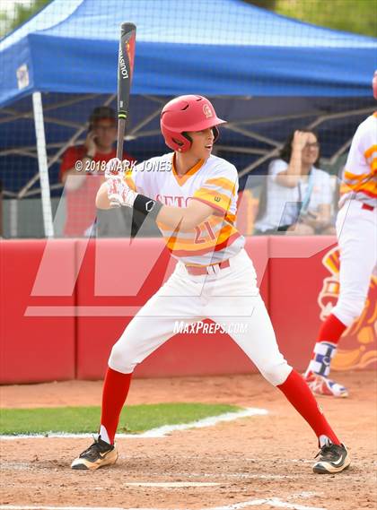 Thumbnail 1 in Seton Catholic vs. St. Mary's (AIA 4A Round 2B Playoff) photogallery.