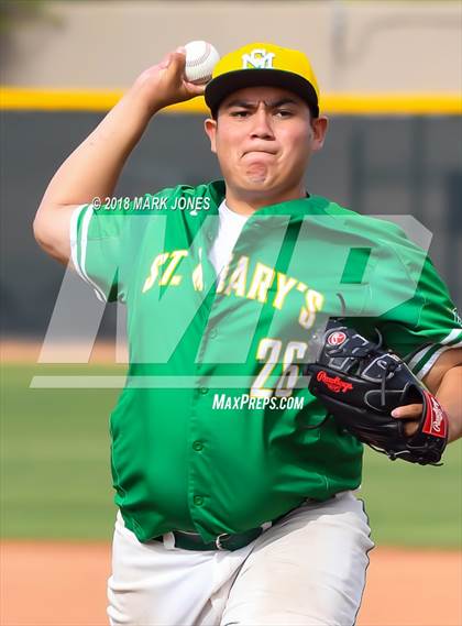 Thumbnail 2 in Seton Catholic vs. St. Mary's (AIA 4A Round 2B Playoff) photogallery.