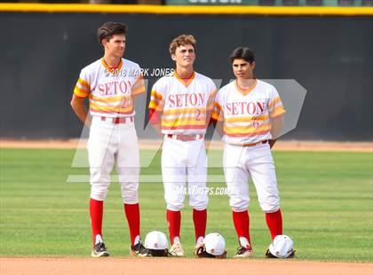Thumbnail 2 in Seton Catholic vs. St. Mary's (AIA 4A Round 2B Playoff) photogallery.