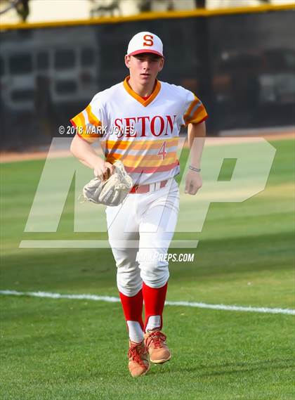 Thumbnail 3 in Seton Catholic vs. St. Mary's (AIA 4A Round 2B Playoff) photogallery.