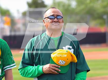 Thumbnail 3 in Seton Catholic vs. St. Mary's (AIA 4A Round 2B Playoff) photogallery.