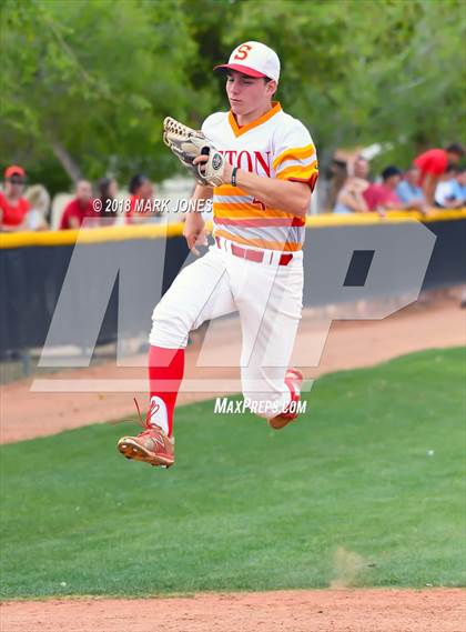 Thumbnail 3 in Seton Catholic vs. St. Mary's (AIA 4A Round 2B Playoff) photogallery.