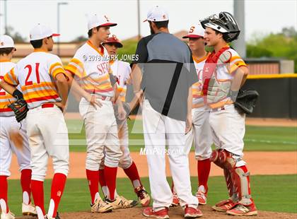 Thumbnail 3 in Seton Catholic vs. St. Mary's (AIA 4A Round 2B Playoff) photogallery.