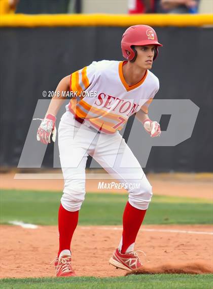 Thumbnail 2 in Seton Catholic vs. St. Mary's (AIA 4A Round 2B Playoff) photogallery.