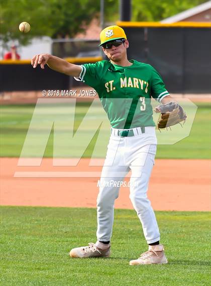 Thumbnail 2 in Seton Catholic vs. St. Mary's (AIA 4A Round 2B Playoff) photogallery.