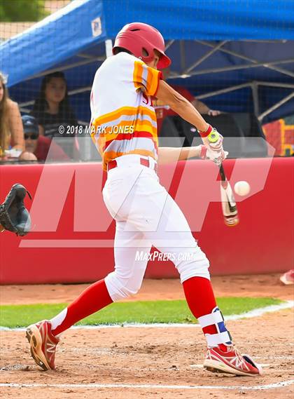 Thumbnail 3 in Seton Catholic vs. St. Mary's (AIA 4A Round 2B Playoff) photogallery.