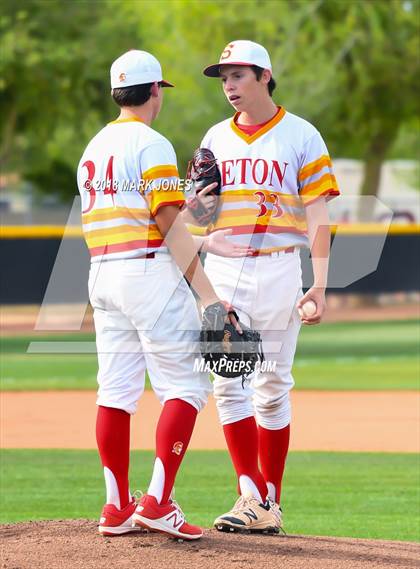 Thumbnail 1 in Seton Catholic vs. St. Mary's (AIA 4A Round 2B Playoff) photogallery.