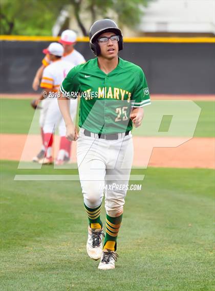Thumbnail 2 in Seton Catholic vs. St. Mary's (AIA 4A Round 2B Playoff) photogallery.