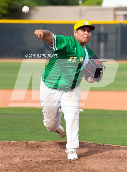 Thumbnail 3 in Seton Catholic vs. St. Mary's (AIA 4A Round 2B Playoff) photogallery.