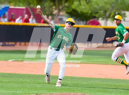 Thumbnail 2 in Seton Catholic vs. St. Mary's (AIA 4A Round 2B Playoff) photogallery.