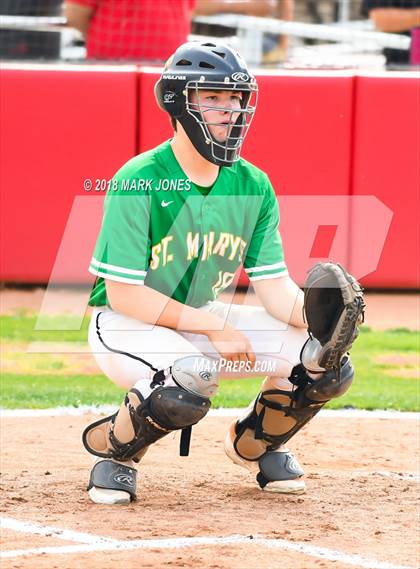 Thumbnail 1 in Seton Catholic vs. St. Mary's (AIA 4A Round 2B Playoff) photogallery.