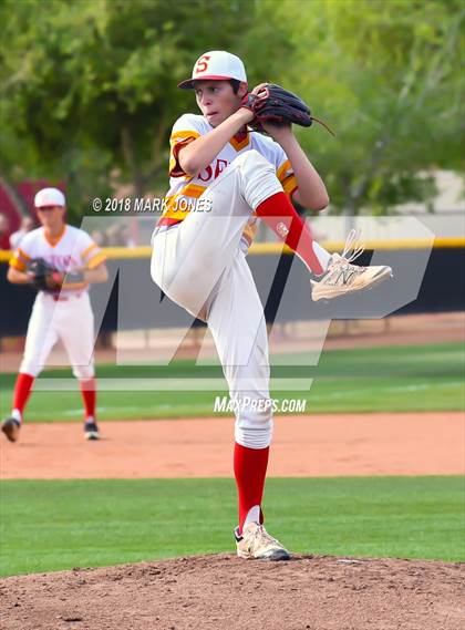 Thumbnail 1 in Seton Catholic vs. St. Mary's (AIA 4A Round 2B Playoff) photogallery.