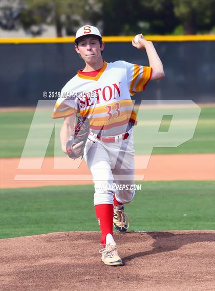 Thumbnail 3 in Seton Catholic vs. St. Mary's (AIA 4A Round 2B Playoff) photogallery.