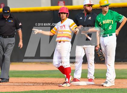 Thumbnail 2 in Seton Catholic vs. St. Mary's (AIA 4A Round 2B Playoff) photogallery.