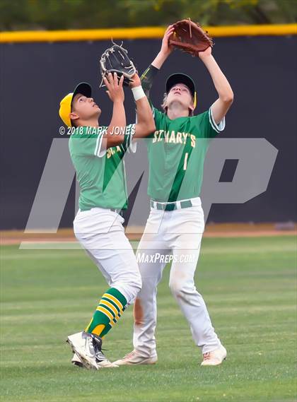 Thumbnail 3 in Seton Catholic vs. St. Mary's (AIA 4A Round 2B Playoff) photogallery.