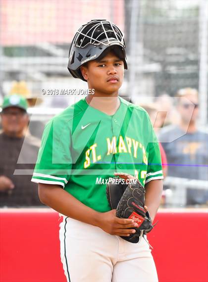 Thumbnail 2 in Seton Catholic vs. St. Mary's (AIA 4A Round 2B Playoff) photogallery.