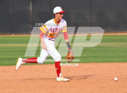 Thumbnail 2 in Seton Catholic vs. St. Mary's (AIA 4A Round 2B Playoff) photogallery.