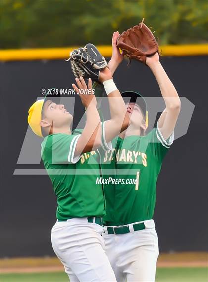 Thumbnail 1 in Seton Catholic vs. St. Mary's (AIA 4A Round 2B Playoff) photogallery.