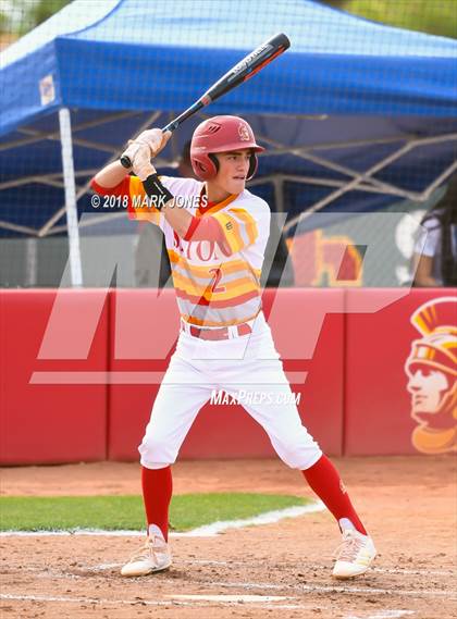 Thumbnail 2 in Seton Catholic vs. St. Mary's (AIA 4A Round 2B Playoff) photogallery.