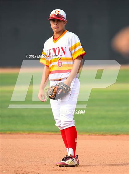 Thumbnail 3 in Seton Catholic vs. St. Mary's (AIA 4A Round 2B Playoff) photogallery.