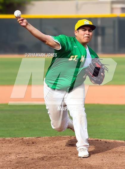 Thumbnail 3 in Seton Catholic vs. St. Mary's (AIA 4A Round 2B Playoff) photogallery.