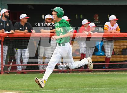 Thumbnail 1 in Seton Catholic vs. St. Mary's (AIA 4A Round 2B Playoff) photogallery.