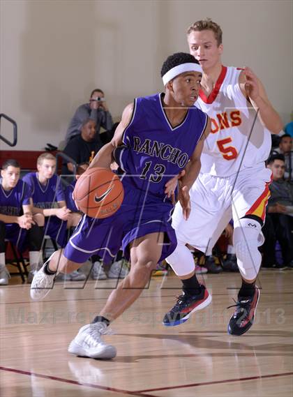 Thumbnail 2 in Rancho Cucamonga vs. Cathedral Catholic (MaxPreps Holiday Classic) photogallery.