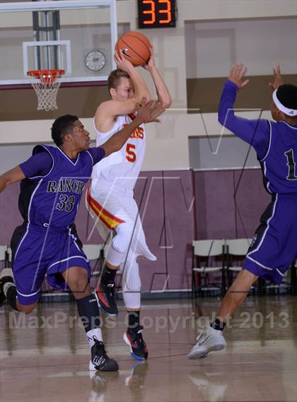 Thumbnail 1 in Rancho Cucamonga vs. Cathedral Catholic (MaxPreps Holiday Classic) photogallery.