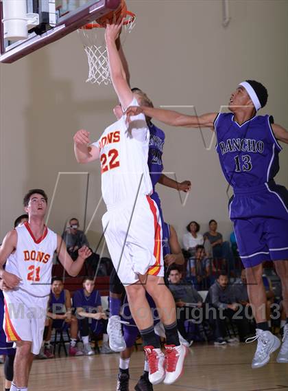 Thumbnail 2 in Rancho Cucamonga vs. Cathedral Catholic (MaxPreps Holiday Classic) photogallery.