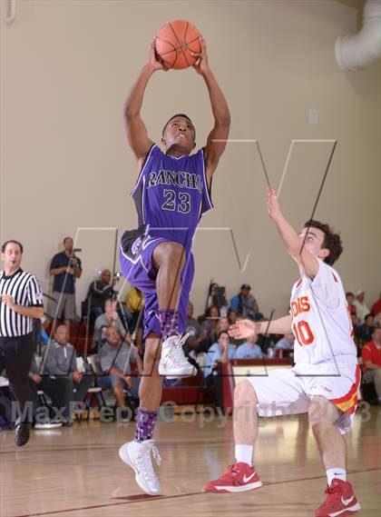 Thumbnail 3 in Rancho Cucamonga vs. Cathedral Catholic (MaxPreps Holiday Classic) photogallery.