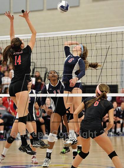 Thumbnail 2 in La Salle vs Harvard Westlake (CIF SS D1A Final) photogallery.