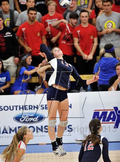 Thumbnail 2 in La Salle vs Harvard Westlake (CIF SS D1A Final) photogallery.