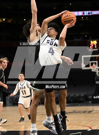 Thumbnail 2 in Canyon vs. San Gabriel Academy photogallery.