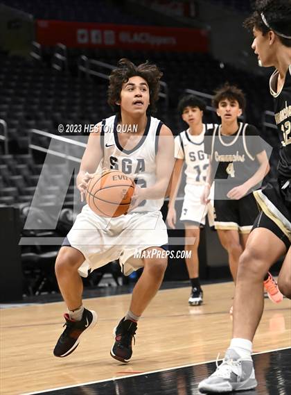 Thumbnail 2 in Canyon vs. San Gabriel Academy photogallery.