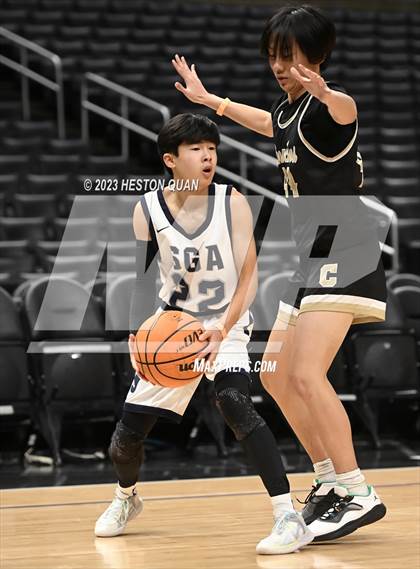 Thumbnail 1 in Canyon vs. San Gabriel Academy photogallery.