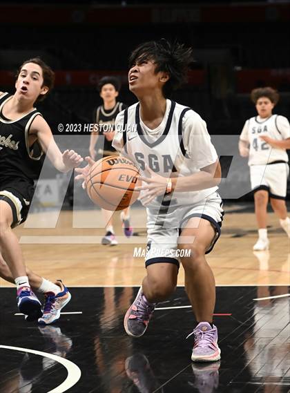 Thumbnail 3 in Canyon vs. San Gabriel Academy photogallery.