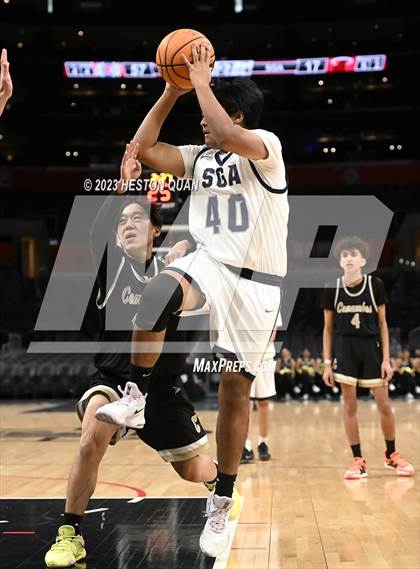 Thumbnail 2 in Canyon vs. San Gabriel Academy photogallery.