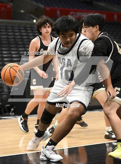 Thumbnail 3 in Canyon vs. San Gabriel Academy photogallery.