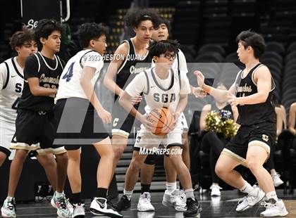Thumbnail 1 in Canyon vs. San Gabriel Academy photogallery.