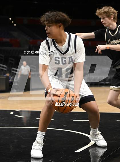 Thumbnail 2 in Canyon vs. San Gabriel Academy photogallery.