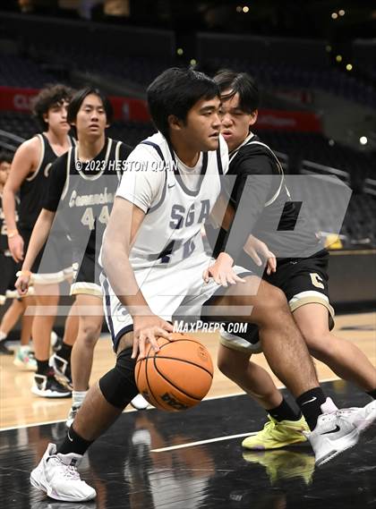 Thumbnail 1 in Canyon vs. San Gabriel Academy photogallery.