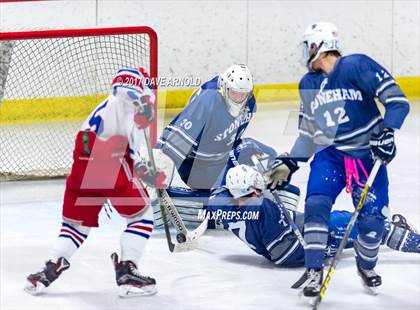 Thumbnail 1 in Stoneham vs Tewksbury (MIAA Division 2 North Round 1) photogallery.